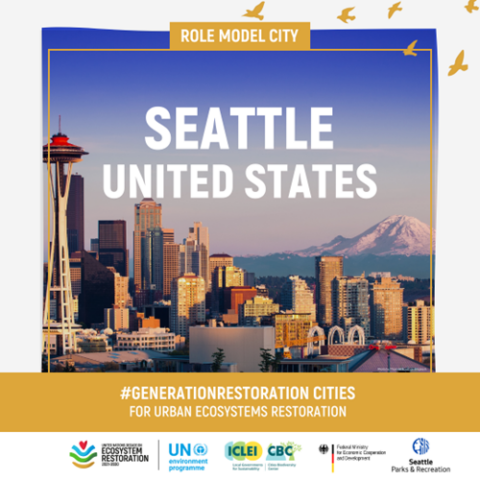 Seattle Selected As Role Model City Green Seattle Partnership