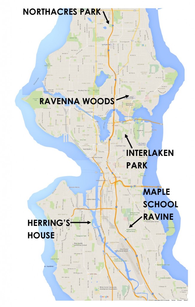 seattle map forest steward 2016 recruitment